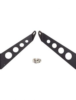 Heise LED Lighting Systems HE-JKHM1 Hood-Mount Light Bar Brackets for 2007-2018 Jeep JK for 10" Light Bar
