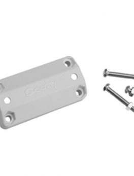 Scotty 242 Rail Mount Adapter - 7/8"-1" - White
