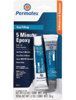 Permatex 5 Minute Gap Filling Epoxy - .6oz
