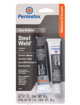 Permatex - Steel Weld Epoxy - GREY - 1oz