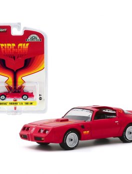 1979 Pontiac Firebird Trans Am Fire Am Red with Hood Bird Hobby Exclusive 1/64 Diecast Model Car by Greenlight 30147