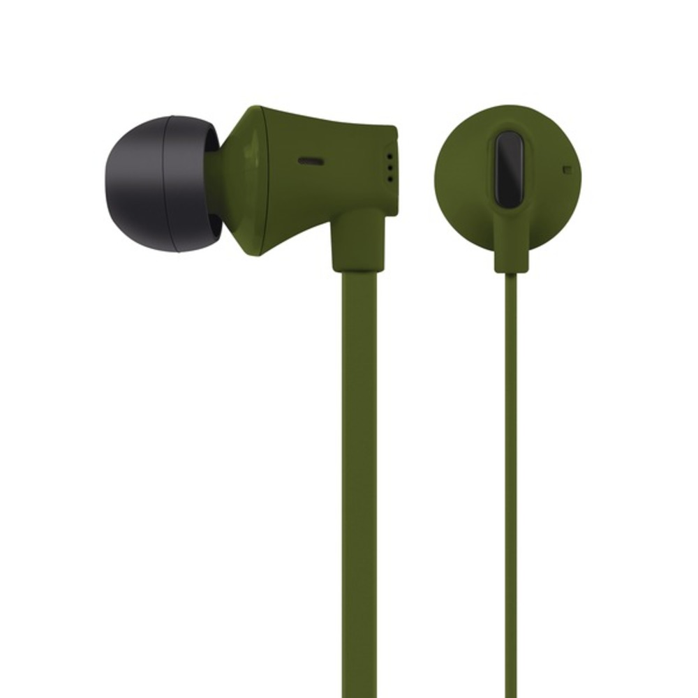 AT and T EBM03-GRN JIVE Noise Isolating Earbuds with In-line Microphone (Green)