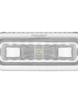 RIGID Industries SR-L Series Marine Spreader Light - White Surface Mount - White Light w/White Halo