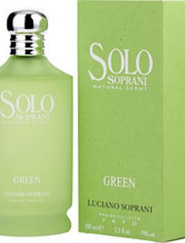 Solo Soprani Green Edt Spray 3.4 Oz For Anyone