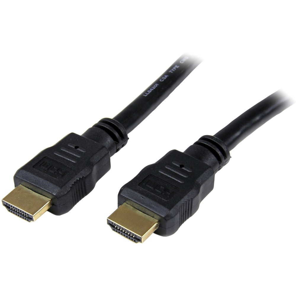 StarTech HDMM8 8 ft High Speed HDMI Cable - Ultra HD 4k x 2k HDMI Cable - HDMI to HDMI M/M - 8 ft HDMI A/V Cable for Blu-ray Player, HDTV, DVD Player, Stereo Receiver, Projector, Audio/Video Device, TV, Gaming Console, Digital Video Recorder - First End: