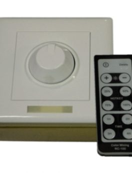 Lunasea Single Color Wall Mount Dimmer w/Controller