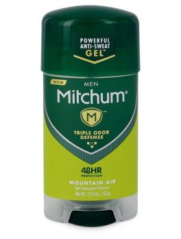 Mitchum Mountain Air Anti-perspirant and Deodorant By Mitchum Mountain Air Anti-perspirant and Deodorant Gel 48 Hour Protection 2.25 Oz For Men