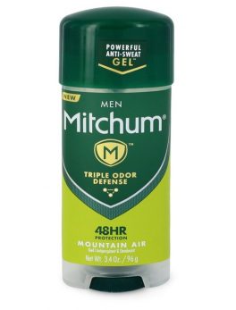 Mitchum Mountain Air Clear Gel Anti-perspirant By Mitchum Mountain Air Clear Gel Anti-perspirant and Deodorant Gel 48 Hour Protection 3.4 Oz For Men