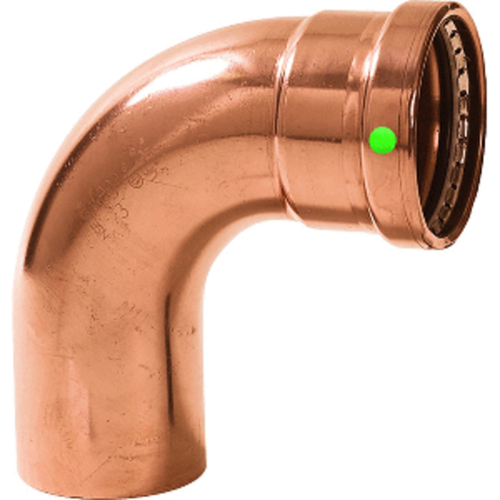 Viega ProPress XL 2-1/2" - 90 and deg; Copper Elbow - Street/Press Connection - Smart Connect Technology
