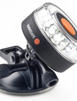 Navisafe All-White 5 Mode 360 and deg; 2NM w/Suction Base
