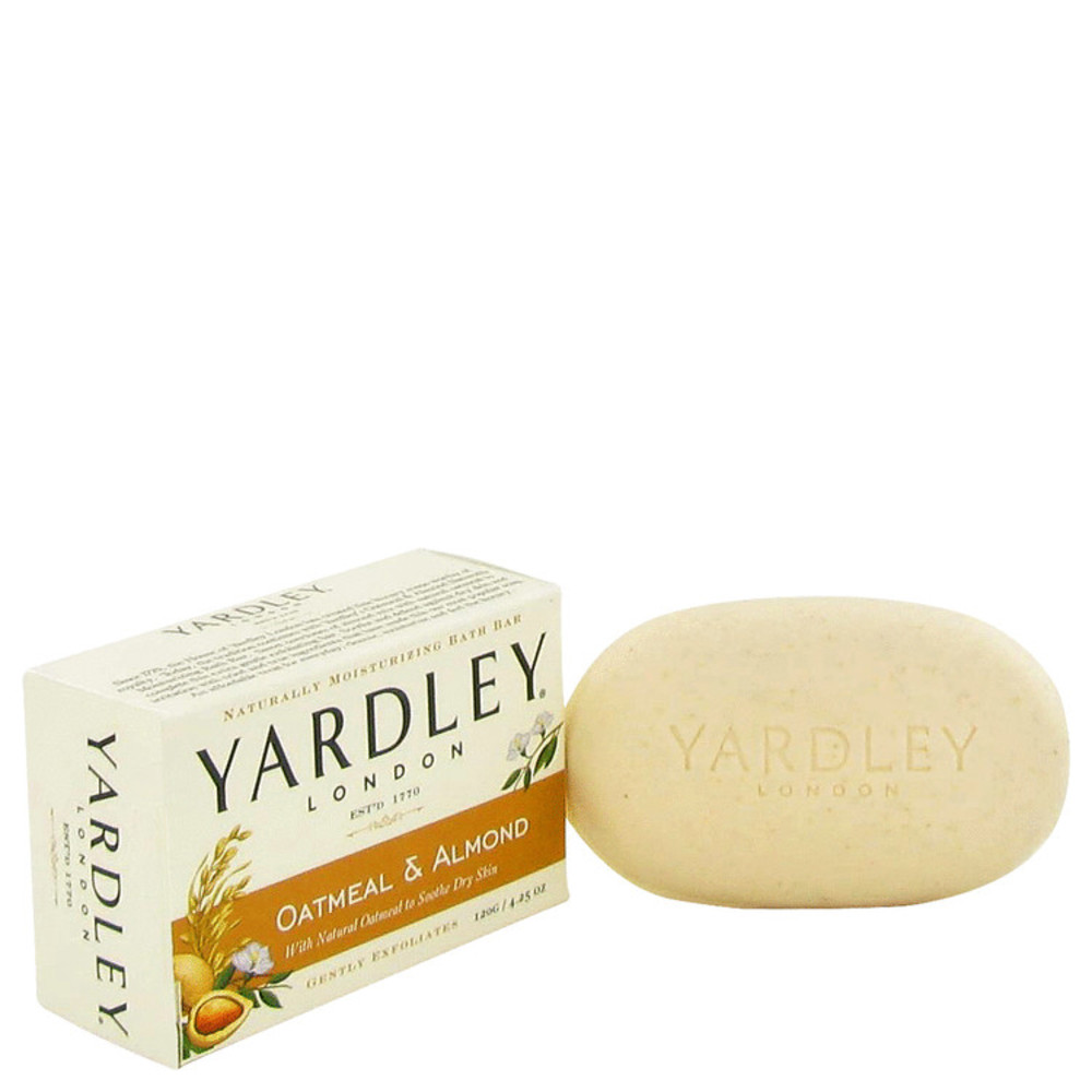 Yardley London Soaps By Yardley London Oatmeal and Almond Naturally Moisturizing Bath Bar 4.25 Oz For Women
