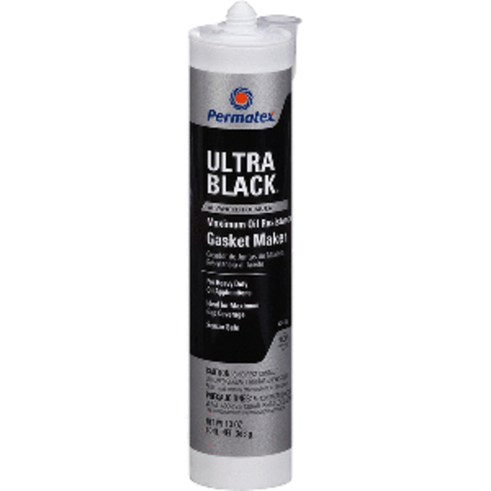 Permatex Ultra Black Maximum Oil Resistance RTV Silicone Gasket Maker - 10.6oz