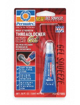 Permatex High Strength Threadlocker RED Gel Squeeze