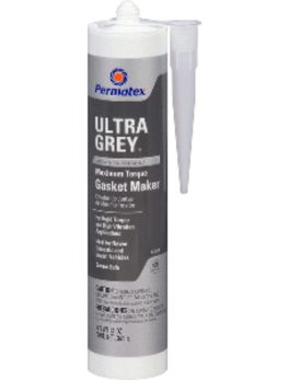 Permatex Ultra Grey Rigid High Torque RTV Silicone - 13oz