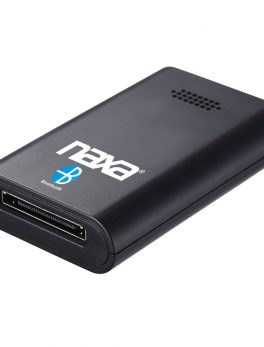 Naxa Wireless Audio Adapter with Bluetooth for iPod and iPhone Dock and AUX Input Connectors