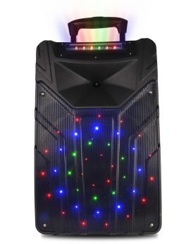 Naxa 15 and rdquo; Wireless Dance Light Karaoke Speaker