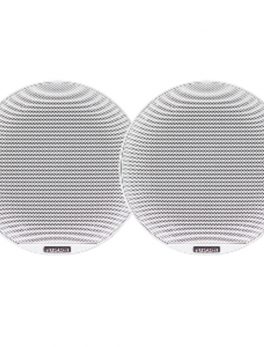 FUSION SG-F652W Signature Series 3 - 6.5" Speakers - White Sports Classic Grill