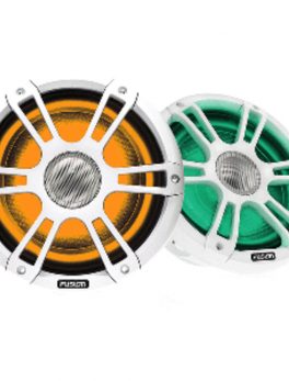 FUSION SG-FL652SPW Signature Series 3 - 6.5" CRGBW Speakers - White Sports Grille