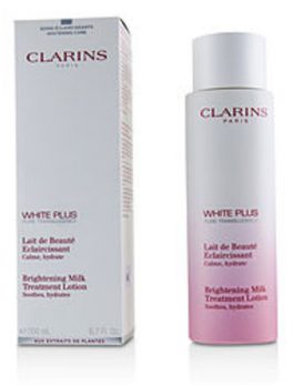 Clarins White Plus Pure Translucency Brightening Milk Treatment Lotion --200ml/6.7oz For Women