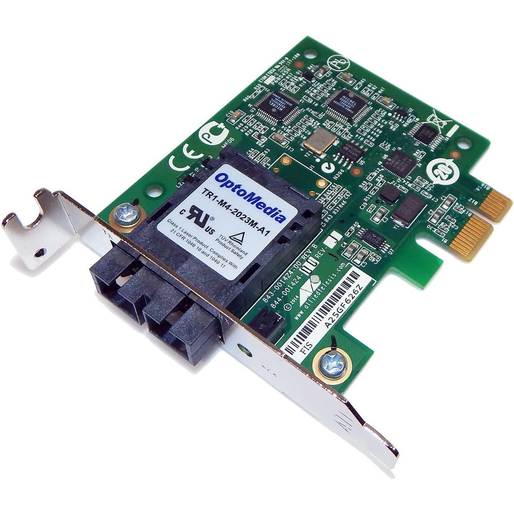 Allied Telesis AT-2711FX PCI Express X1 Fiber Network Card AT-2711FX/SC-901