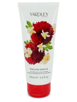 English Dahlia By Yardley London Hand Cream 3.4 Oz For Women