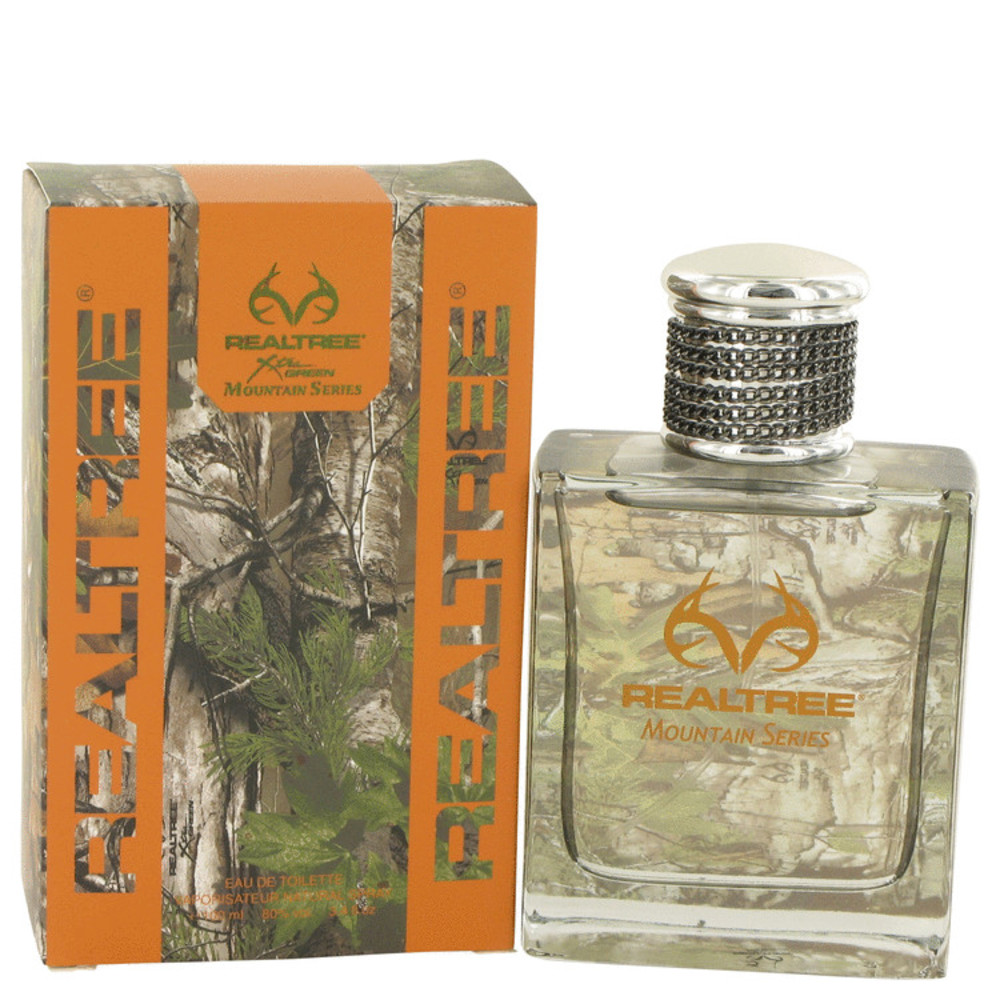 Realtree Mountain Series By Jordan Outdoor Eau De Toilette Spray 3.4 Oz For Men