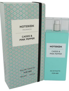 Notebook Cassis and Pink Pepper By Selectiva Spa Eau De Toilette Spray 3.4 Oz For Women