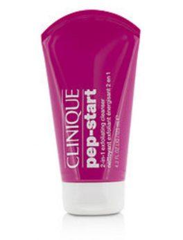 Clinique Pep-start 2-in-1 Exfoliating Cleanser --125ml/4.2oz For Women
