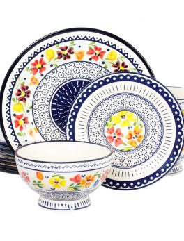 Gibson Elite Luxembourg 12 Piece Dinnerware Set