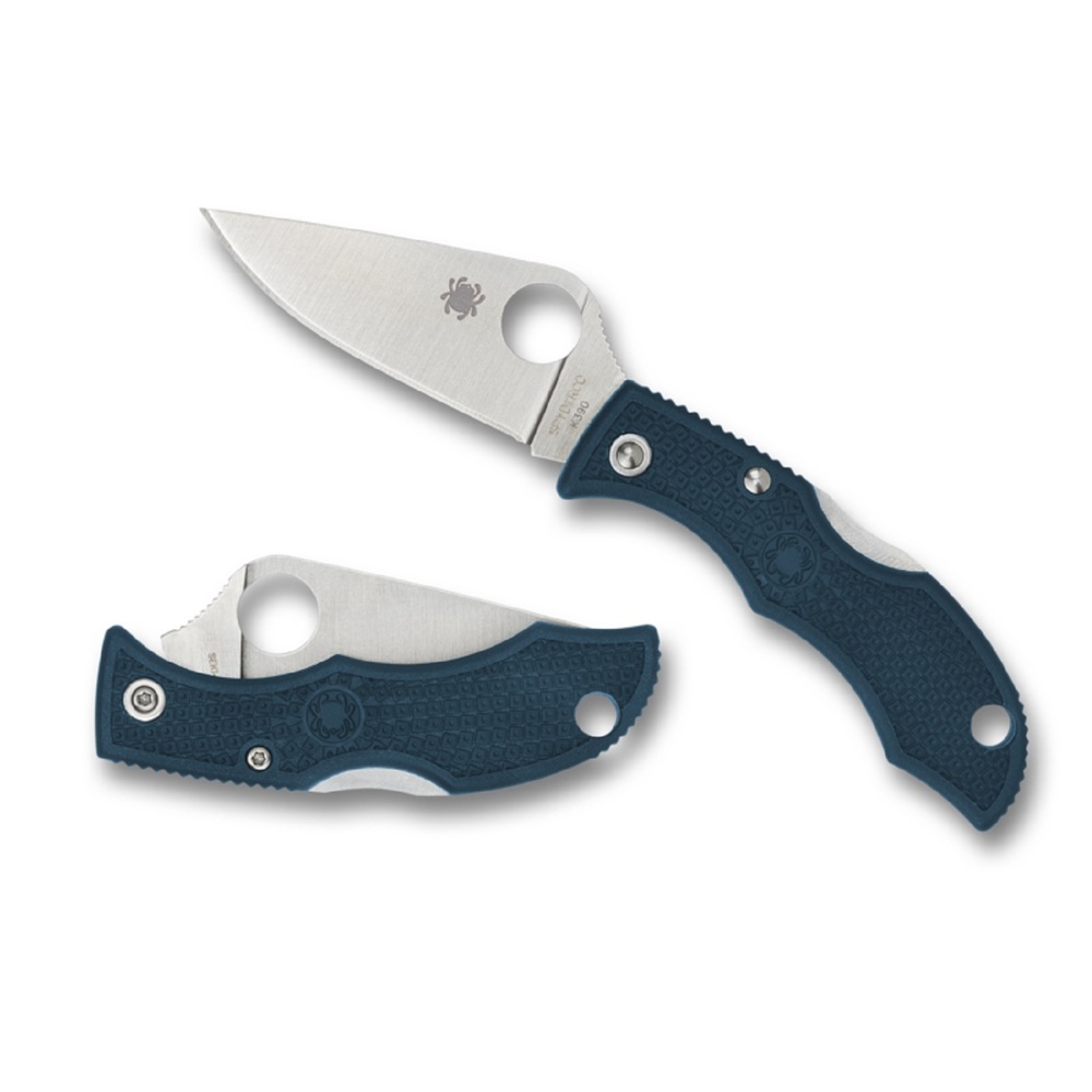 Spyderco Ladybug Folder 1.97 in Blade Blue FRN Handle
