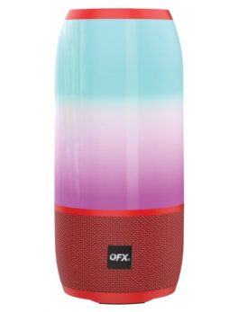 QFX BT-222RED Hands-Free Speaker (Red)