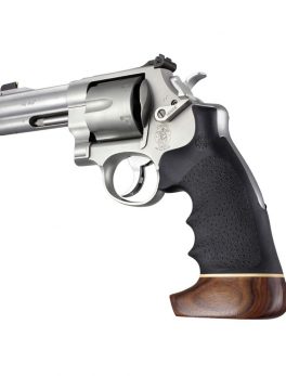 Hogue S and W N Rd Conversion Rubber Monogrip Wood Big Butt