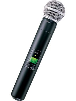 Shure SLX2/SM58 Wireless Microphone Transmitter With SM58 Capsule SLX2/SM58=-G4 SLX2/SM58-G4