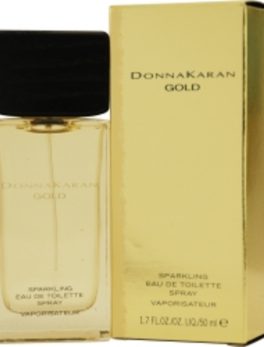 Donna Karan Gold Sparkling Edt Spray 1.7 Oz For Women