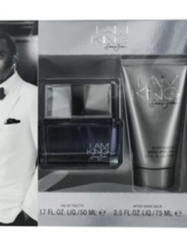 Sean John I Am King Edt Spray 1.7 Oz and Aftershave Balm 2.5 Oz For Men