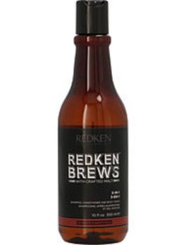 Redken Redken Brews 3 In 1 (shampoo, Conditioner and Body Wash) 10 Oz For Men