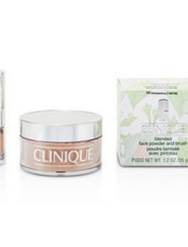 Clinique Blended Face Powder + Brush - No. 03 Transparency Premium --35g/1.2oz For Women