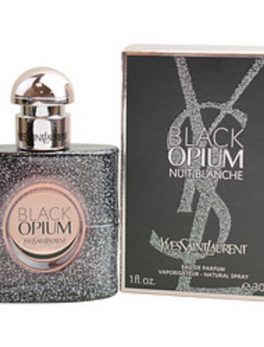 Black Opium Nuit Blanche Eau De Parfum Spray 1 Oz For Women