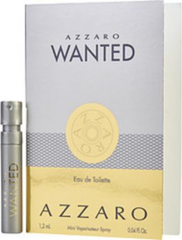 Azzaro Wanted Edt Spray Vial On Card For Men