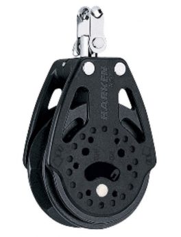 Harken 57mm Carbo Single Ratchet Block w/Swivel
