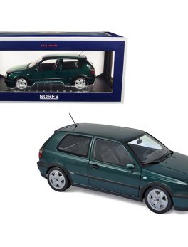 1996 Volkswagen Golf VR6 Green Metallic 1/18 Diecast Model Car by Norev 188437