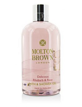 Molton Brown Delicious Rhubarb and Rose Bath and Shower Gel --300ml/10oz For Women
