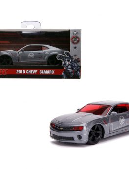 2010 Chevrolet Camaro Silver War Machine Avengers Marvel Series 1/32 Diecast Model Car by Jada 31844