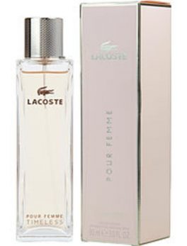 Lacoste Pour Femme Timeless Eau De Parfum Spray 3 Oz For Women