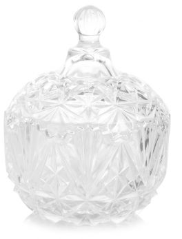 Home Jewelite Serve Bowl with Lid, Clear