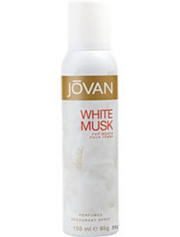 Jovan White Musk Deodorant Spray 5 Oz For Women