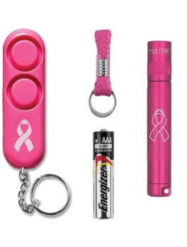 MAGLITE SJ3AUD6 Solitaire LED Flashlight with SABRE Personal Alarm