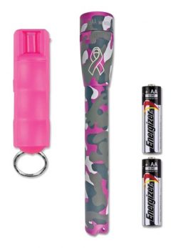 MAGLITE SP2PUE6 Mini PRO LED Flashlight and SABRE Pepper Spray