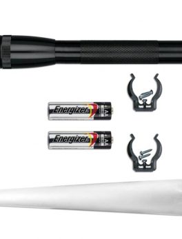 MAGLITE IP22TQG Mini Mag LED Flashlight with Lite Wand (White)