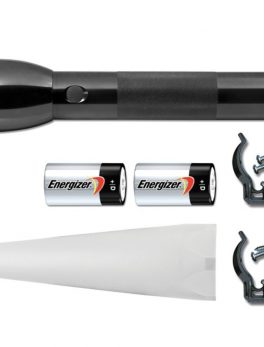 MAGLITE ML300L-I2TQG ML300L 2D LED Flashlight with Lite Wand (White)